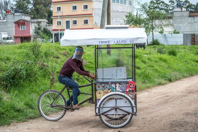 The illiteracy rate in that area is around 42 per cent.