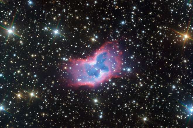 The image was captured under the Cosmic Gems programme by the ESO.