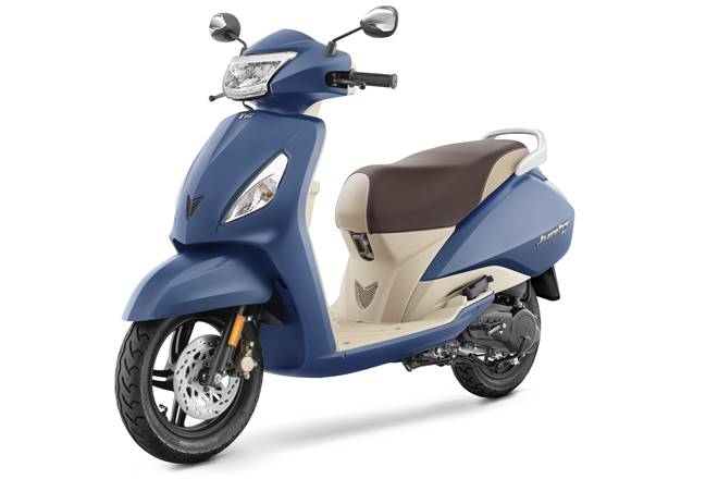 TVS Jupiter ZX Disc variant gets i-TOUCHstart for silent starts: Launched at Rs 69,000