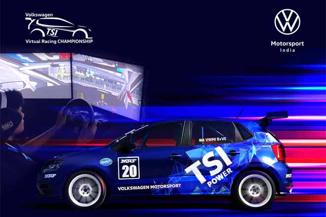 Volkswagen Motorsport India launches virtual championship: Win and become a real racing driver!