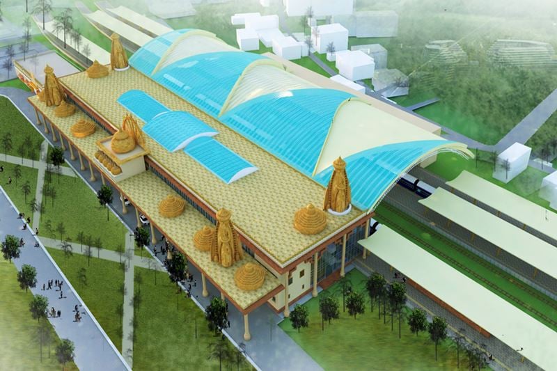 Ayodhya Ram Mandir, Ayodhya station, Ayodhya station Ram Mandir