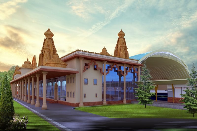 Ayodhya Ram Mandir, Ayodhya station, Ayodhya station Ram Mandir