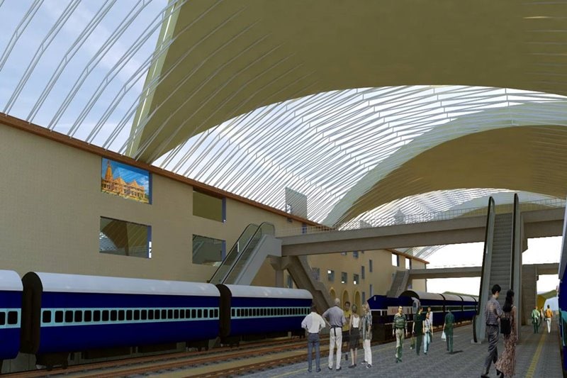 Ayodhya Ram Mandir, Ayodhya station, Ayodhya station Ram Mandir