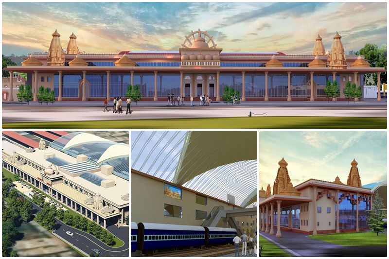 Ayodhya Ram Mandir, Ayodhya station, Ayodhya station Ram Mandir