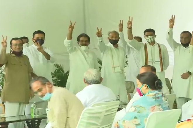 Pilot had led a rebellion against Gehlot, seeking a change in the party's leadership in Rajasthan.