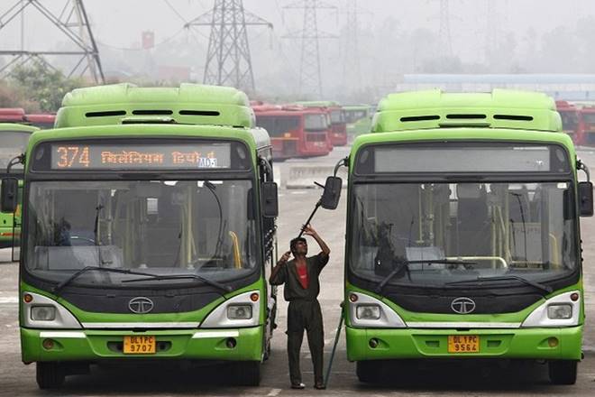 delhi transport bus