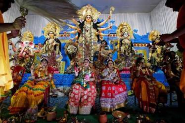 COVID-19: Cuttack gives go ahead for community Durga puja, social distancing norms must