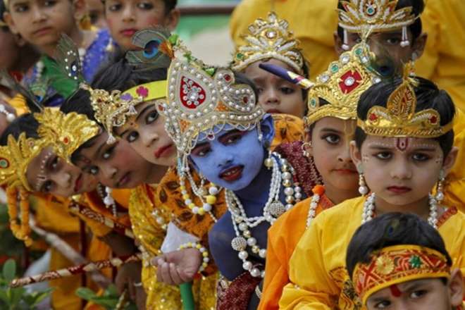 The festival is celebrated with much fervour in Vrindavan and Mathura.