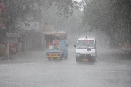 Northwest part of India is also predicted to receive heavy rainfall till August 28. Northwest part of India is also predicted to receive heavy rainfall till August 28.