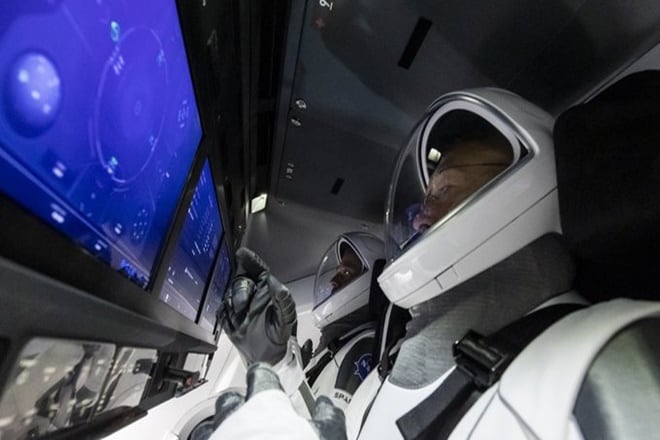 The astronauts' homecoming will cap a two-month mission that ended a prolonged launch drought in the US, which has relied on Russian rockets to ferry astronauts to the space station since the end of the shuttle era. (Pic: SpaceX/Twitter)