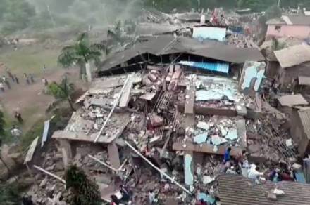 One dead, 51 missing as building collapses in Maharashtra’s Raigad; 7 rescued One dead, 51 missing as building collapses in Maharashtra’s Raigad; 7 rescued