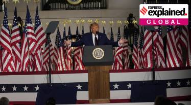 Donald Trump, coronavirus outbreak, frontline workers, COVID-19 survivors, Patricia McCloskey, coronavirus outbreak, latest news on coronavirus pandemic, US elections 2020