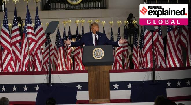 Donald Trump, coronavirus outbreak, frontline workers, COVID-19 survivors, Patricia McCloskey, coronavirus outbreak, latest news on coronavirus pandemic, US elections 2020