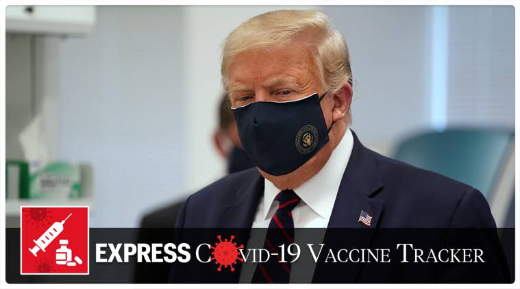 Trump said that fatalities nationwide are at roughly half the level of the April peak. (Reuters photo)