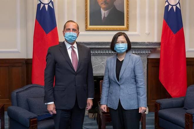 Chinese jets intrude Taiwan’s airspace as Beijing protests rare top US official’s visit to Taipei