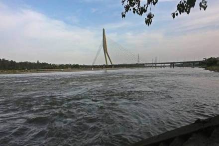Water was being released into the Yamuna at the rate of 11,055 cusec at 8 am on Friday.