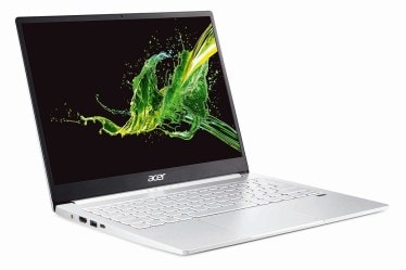 Taiwanese PC brand Acer’s Swift 3 laptop can be a worthy pick in this league.