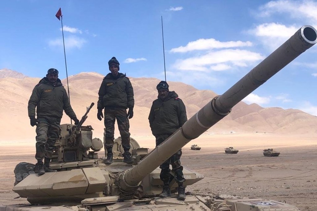 Through the Rohtang tunnel, the T-90 tanks, the Indian Army Infantry's Combat Vehicles will get closer to the LAC. (ANI Image)