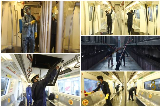 The operations have started in a staggered manner, starting from Yellow Line (Samyapur Badli to HUDA City Centre).
