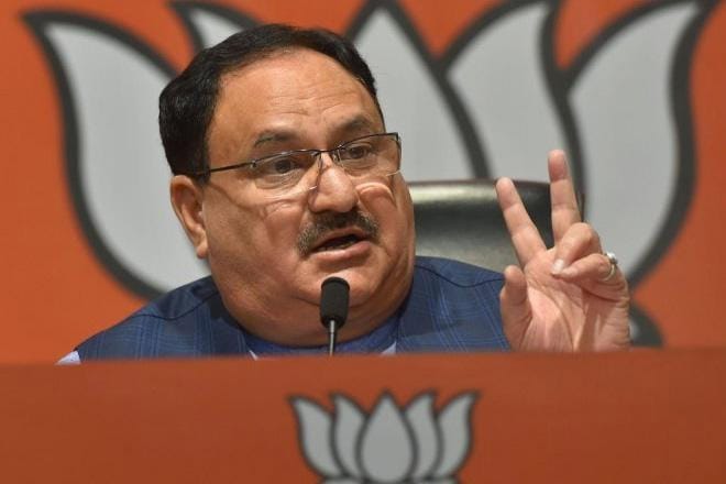 BJP national president JP Nadda.