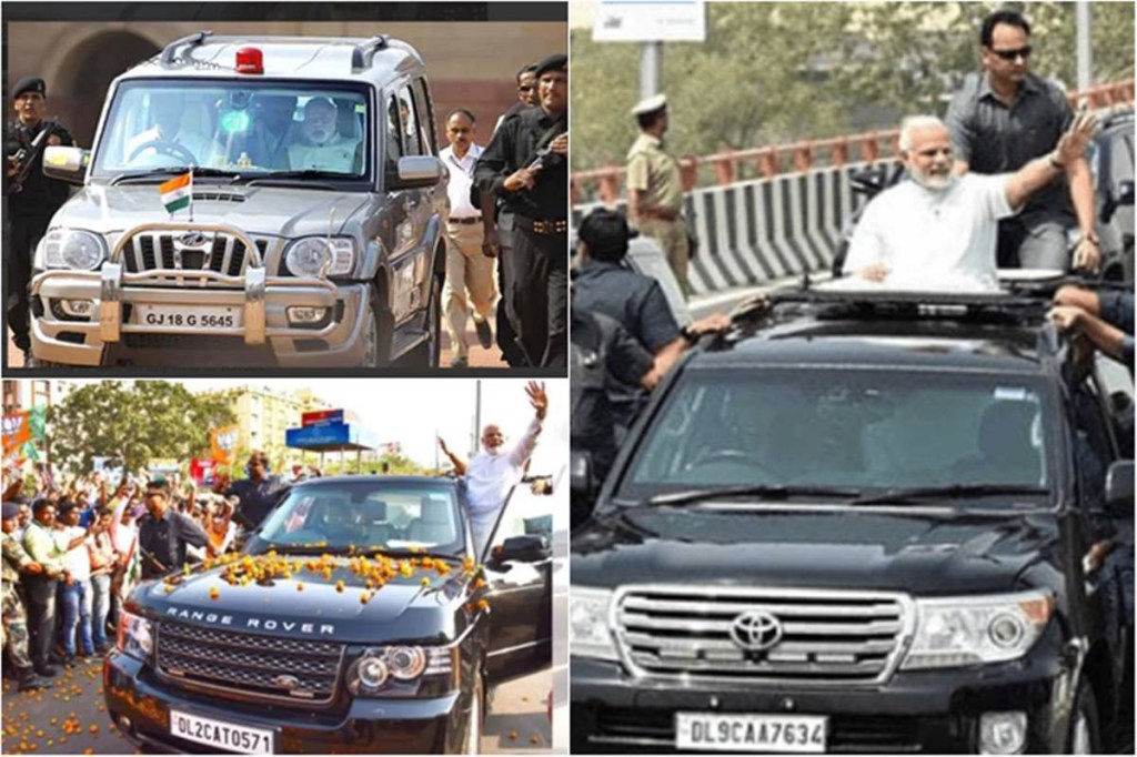 Happy Birthday Narendra Modi: Cars used by India’s PM include a Scorpio to Range Rover and more