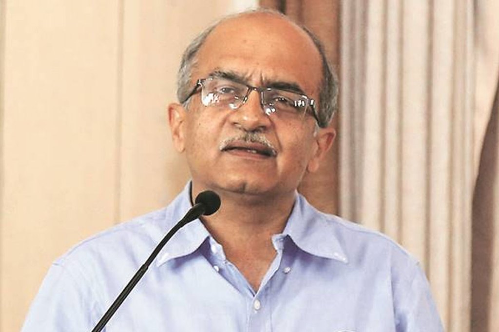 Supreme Court lawyer Prashant Bhushan. (file pic) 