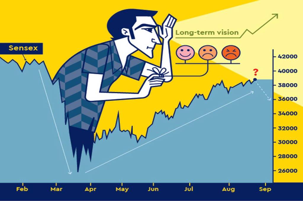 The question in most investors’ mind is whether they should sell a significant part of their equity holdings now as probably the market may fall or hold on to their shares.