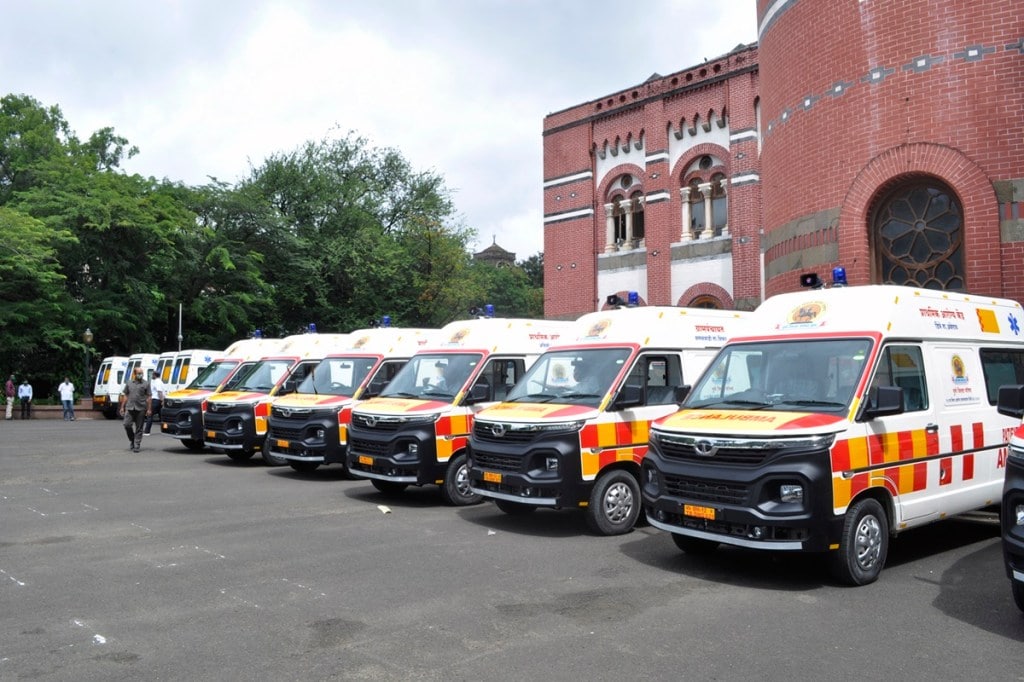 Covid-19 Relief: 51 Tata Winger Ambulances delivered to Pune Zilla Parishad