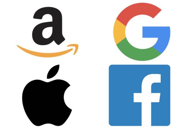 Apple, google, facebook, amazon, fortnite,