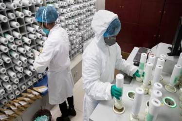 As many as 88,562 specimens were tested on Saturday taking the total number of samples tested at the over 150 facilities so far to 58,03,778.