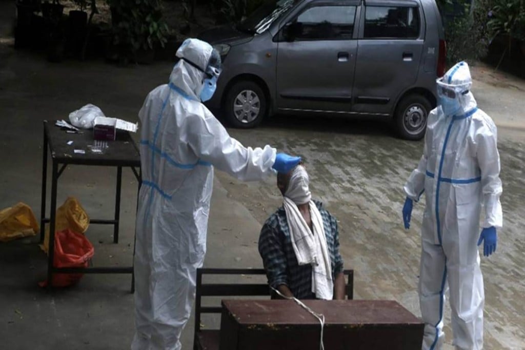 The positivity rate over the past week has hovered between six and seven per cent.