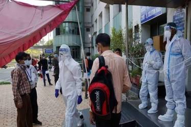 The officials also said that testing has been ramped up for the special surveillance group and people who test positive are immediately isolated.