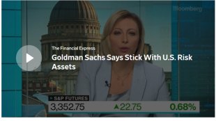Goldman Sachs Says Stick With U.S. Risk Assets