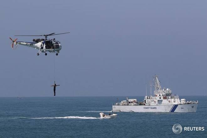 Indian Coast Guard sends 3 ships, aircraft after Sri Lanka seeks help in fighting fire onboard oil tanker