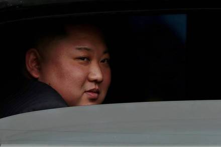 FILE PHOTO: North Korea's leader Kim Jong Un sits in his vehicle after arriving at a railway station in Dong Dang, Vietnam, at the border with China, February 26, 2019. REUTERS/Athit Perawongmetha//File Photo FILE PHOTO: North Korea's leader Kim Jong Un sits in his vehicle after arriving at a railway station in Dong Dang, Vietnam, at the border with China, February 26, 2019. REUTERS/Athit Perawongmetha//File Photo