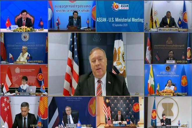 Mike Pompeo, South China Sea, china, Trump administration, beijing, Wang Yi, ASEAN US relationship, defence news, latest news on mike pompeo Mike Pompeo, South China Sea, china, Trump administration, beijing, Wang Yi, ASEAN US relationship, defence news, latest news on mike pompeo