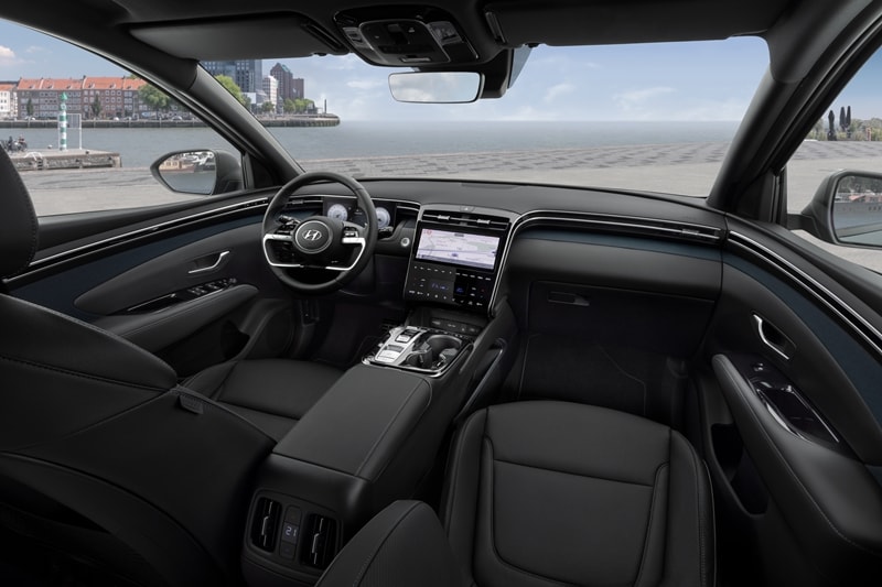 The fully digital configurable dual cockpit of the 2021 Hyundai Tucson consists of a new 10.25-inch open cluster and 10.25-inch AVN-T screen. It will get the latest version of Bluelink connected car services that will include Connected Routing, Last Mile Navigation and a new User Profile feature. Customers can locate their vehicle, lock and unlock it remotely, or view vehicle attributes like fuel level, via the Bluelink app.
