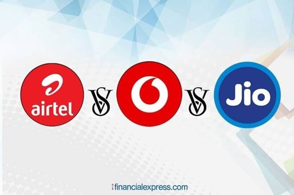 Jio Vs Airtel Vs Vodafone Idea jio 598 plan airtel 598 plan vodafone idea 599 plan benefits data plans offers