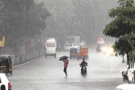 South India, Himalayan foothills, IIT Kharagpur, southwest monsoon winds, rainfall in india, rainfall forecast