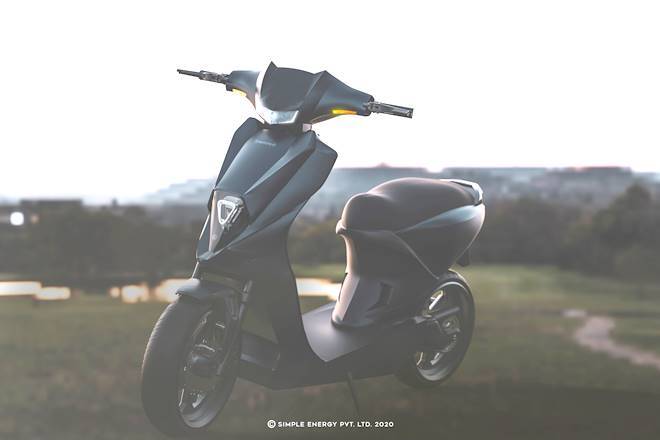 Simple Mark 2 electric scooter image used for reference
