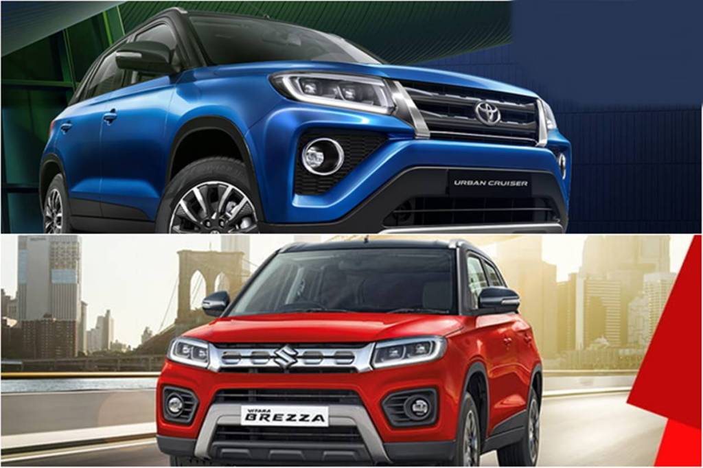 Toyota Urban Cruiser vs Maruti Suzuki Vitara Brezza: Differences in variants, price explained
