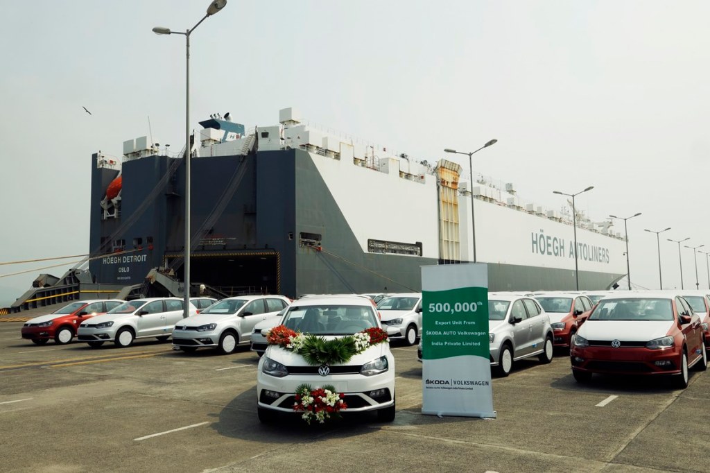Volkswagen India exports 500,000th car: Plans to export new made-for-India cars in near future