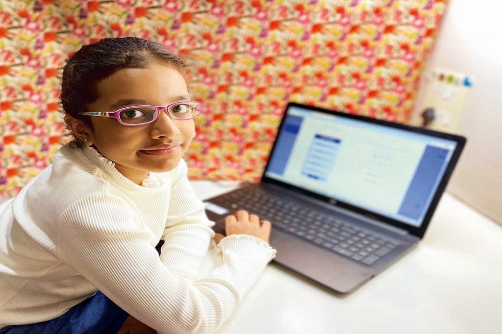 Manya, an eight-year-old student, developed an interest in coding, which prompted her to create Pickaboo, an app to guide her sister to learn independently