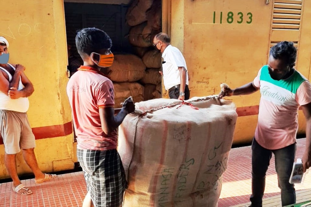 Railways has operated 6,150 parcel trains till October 13, transporting consignments of 4.6 lakh tonne and earning Rs 168.77 crore. Railways has operated 6,150 parcel trains till October 13, transporting consignments of 4.6 lakh tonne and earning Rs 168.77 crore.