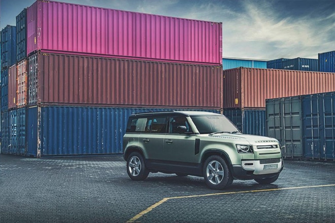 land rover defender launch live