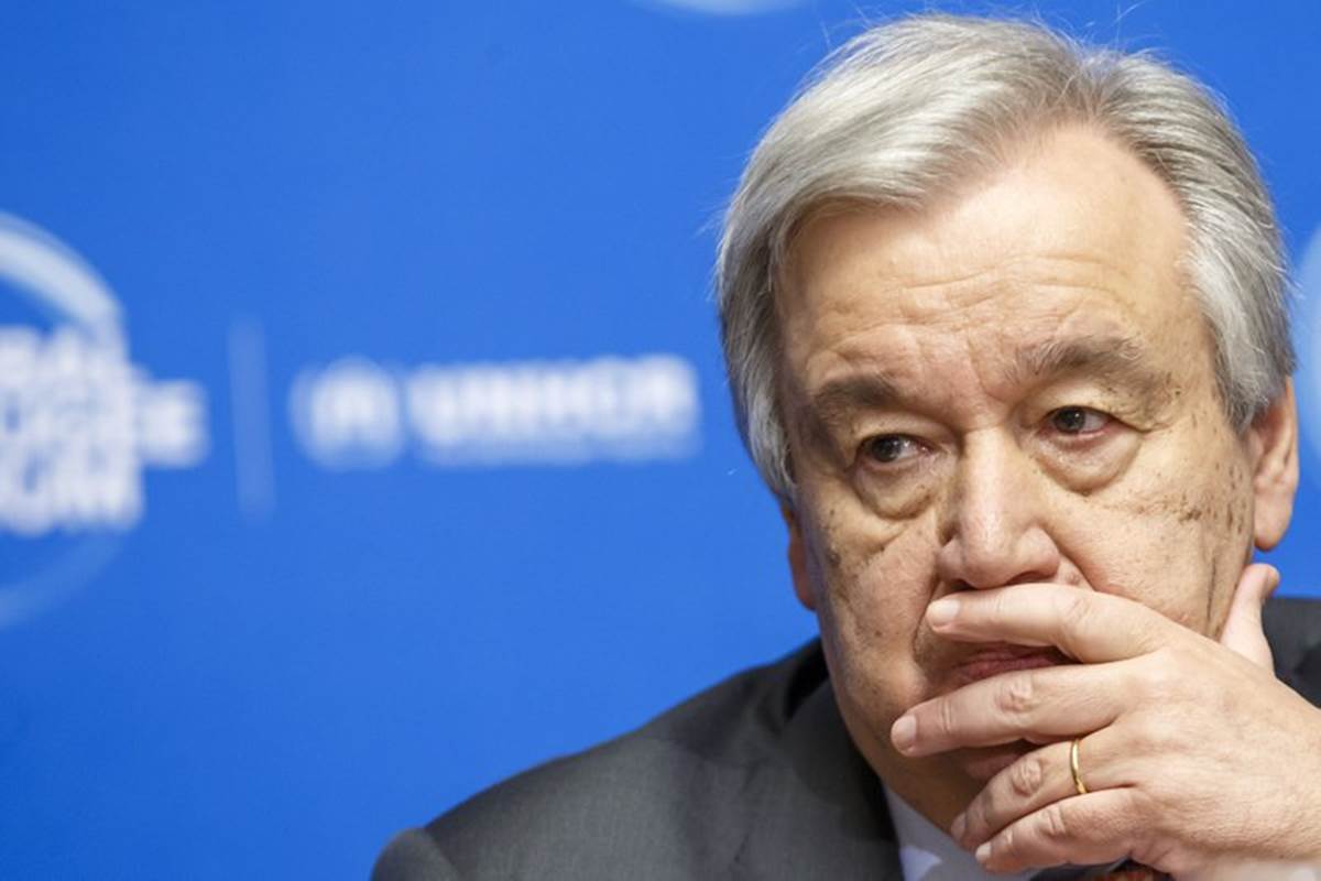 UN Secretary-General Antonio Guterres. (Photo source: AP)