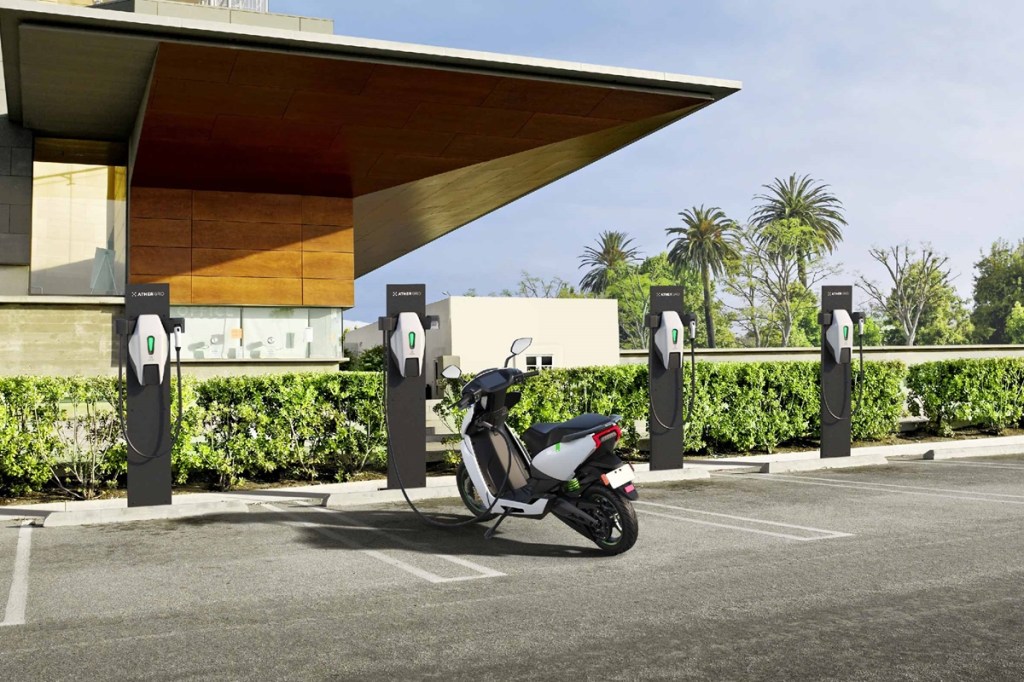 Ather Energy to set up 135+ EV chargers by December: Ather 450X deliveries to begin in November