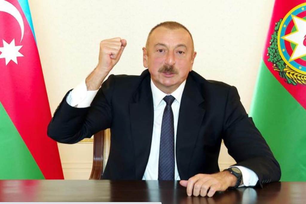 Azeri President Ilham Aliyev. (Photo source: Reuters)