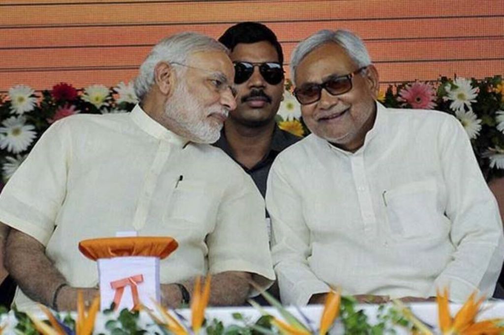 The BJP-JD(U) combine is pitted against the grand alliance of the RJD, the Congress and Left parties.