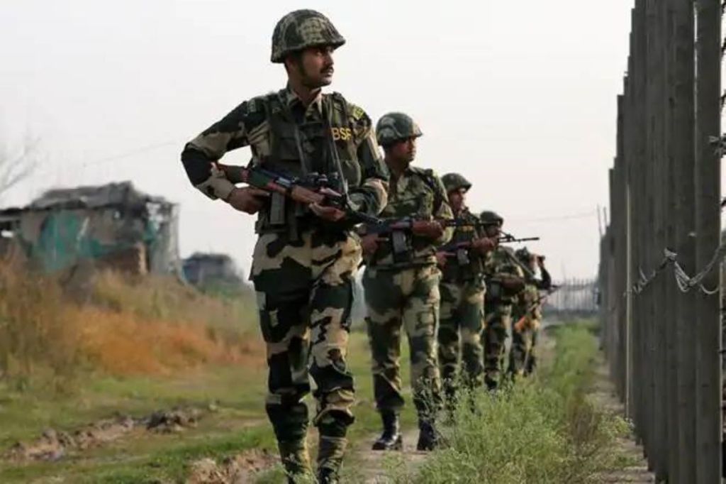 The troops detected the improvised explosive devices planted on a road, the statement said.